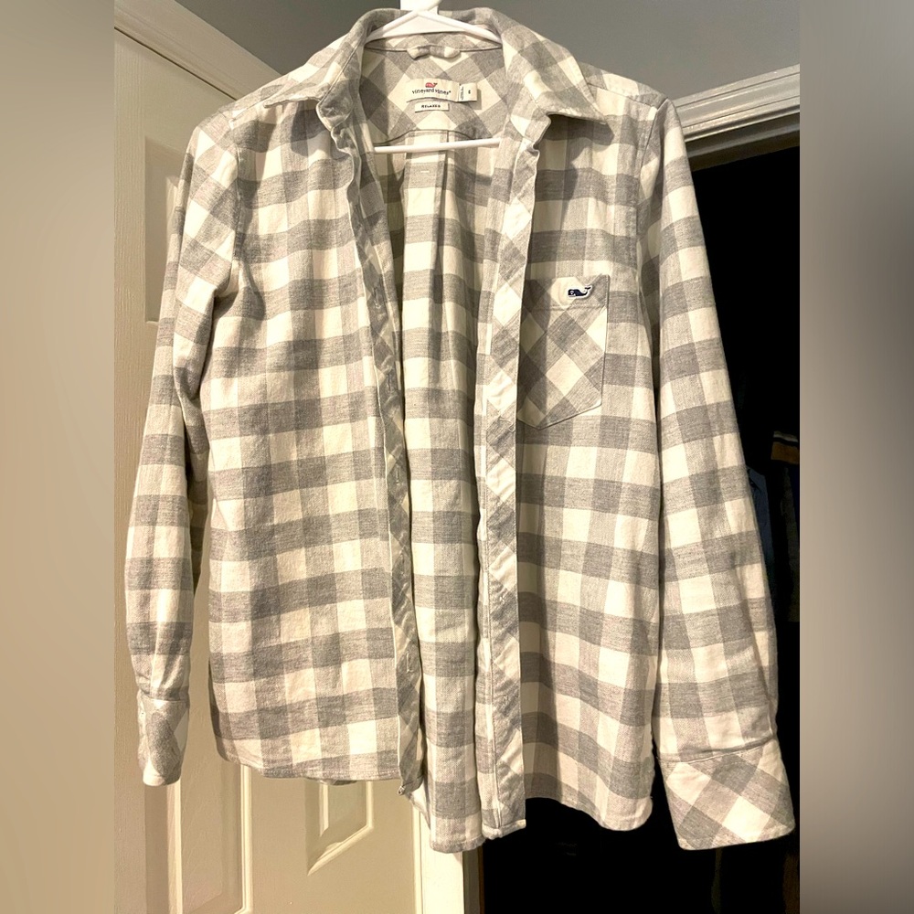 Vineyard Vines Plaid Relaxed Button-Down